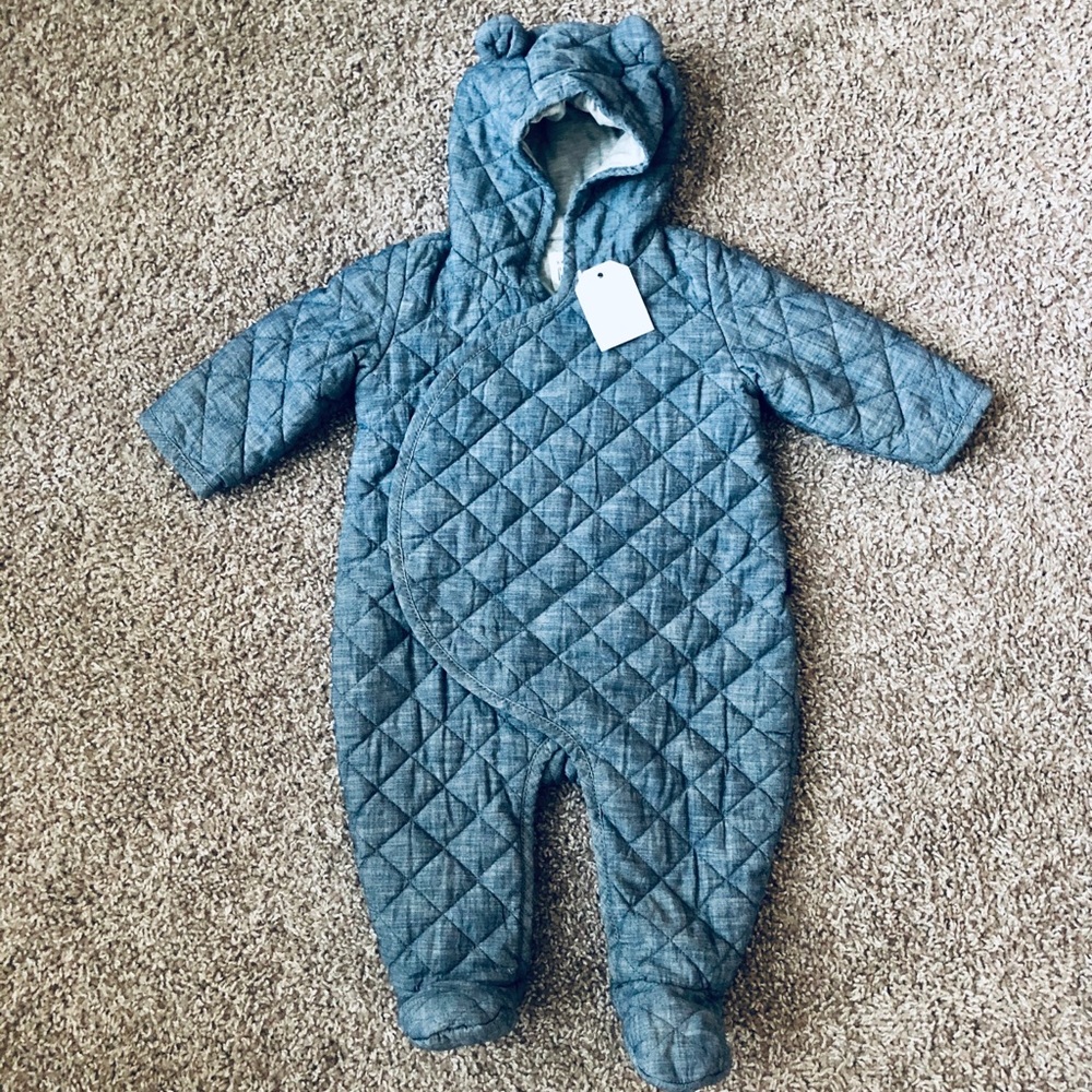 Baby GAP Snowsuit denim blue baby boy / baby girl